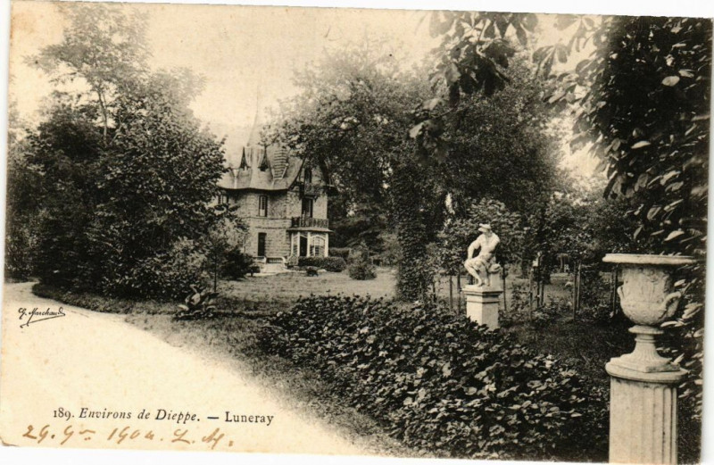 Carte postale ancienne Dieppe-Luneray à Dieppe