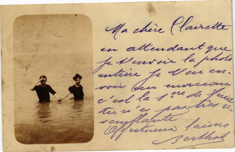 Carte postale ancienne Dieppe-Carte photo à Dieppe