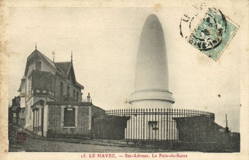 Carte postale ancienne Le Havre - Sainte-Adresse.le Pain-de-Sucre au Havre