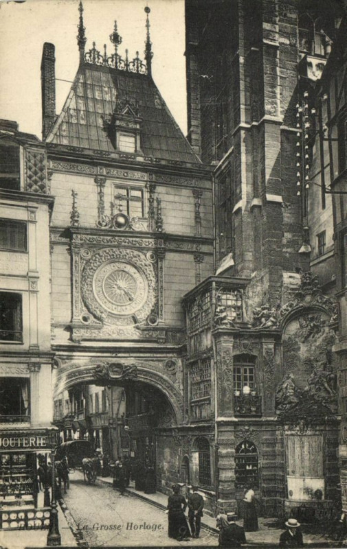 Carte postale ancienne La Grosse Horloge