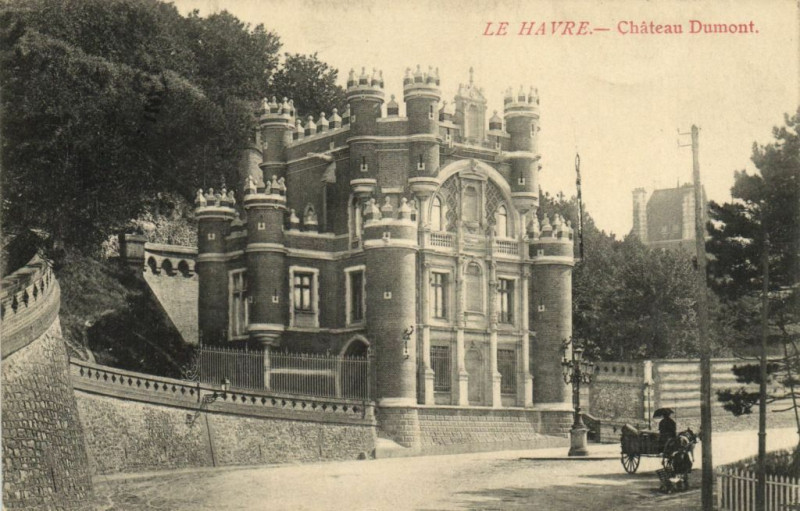 Carte postale ancienne Le Havre - Chateau Dumont au Havre