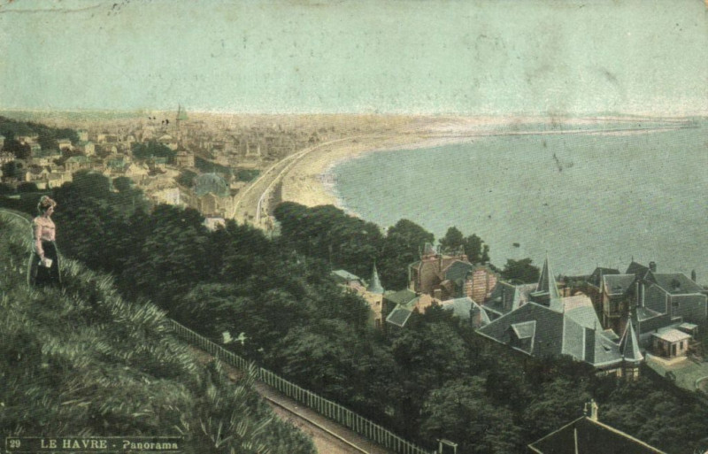 Carte postale ancienne Le Havre - Panorama au Havre