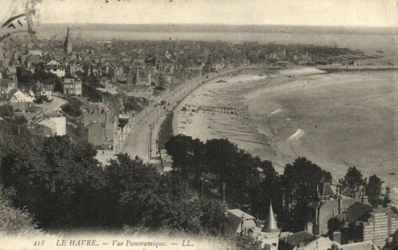 Carte postale ancienne Le Havre - Vue Panoramique au Havre