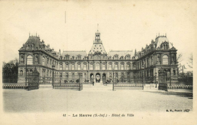 Carte postale ancienne Le Havre - (S Inf.) - Hotel de Ville au Havre