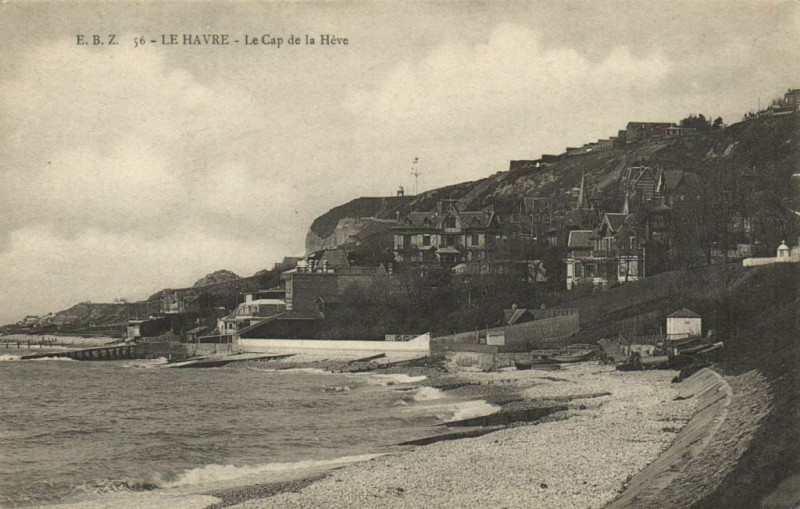 Carte postale ancienne Le Havre - Le Cap de la Heve au Havre
