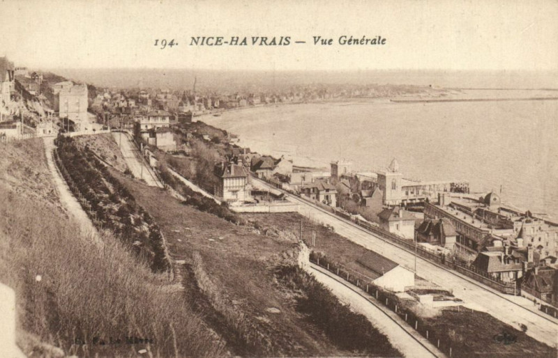 Carte postale ancienne Nice-Havrais - Vue générale