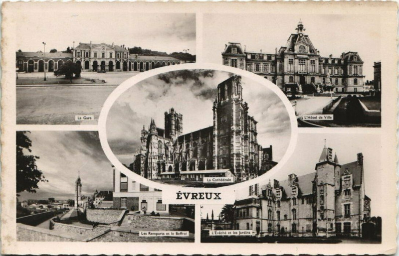 Carte postale ancienne Evreux à Évreux
