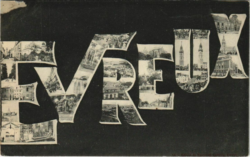 Carte postale ancienne Evreux à Évreux