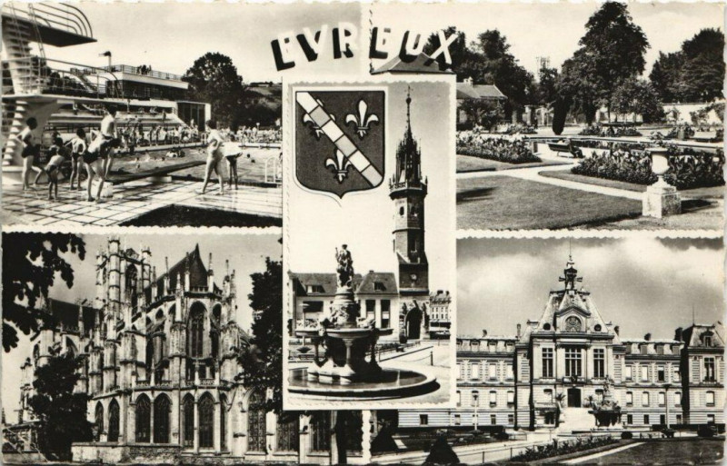 Carte postale ancienne Evreux à Évreux