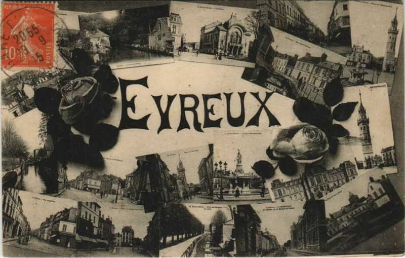 Carte postale ancienne Evreux à Évreux