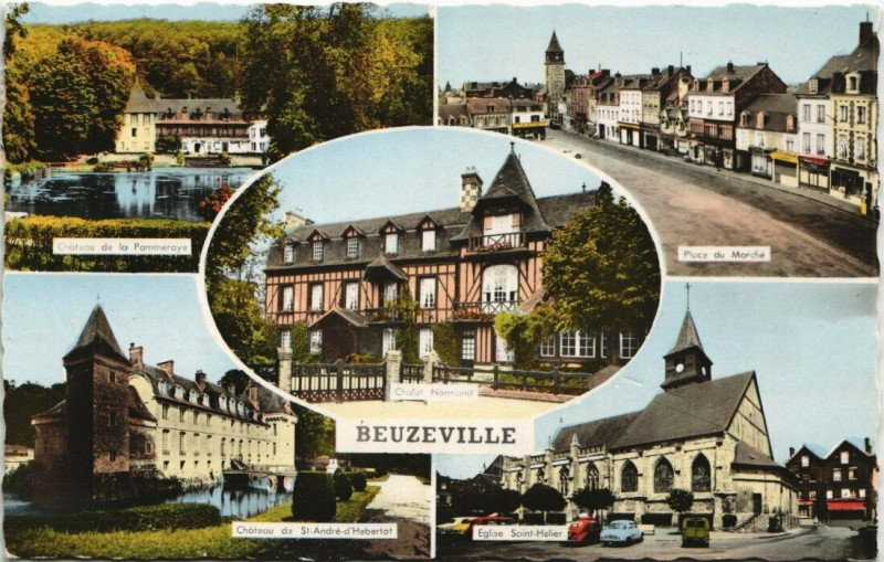 Carte postale ancienne Beuzeville à Beuzeville