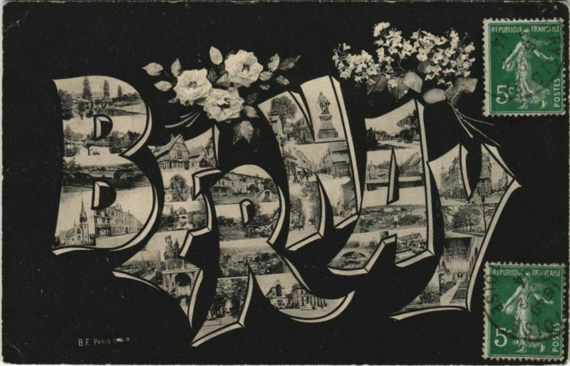 Carte postale ancienne Bernay à Bernay