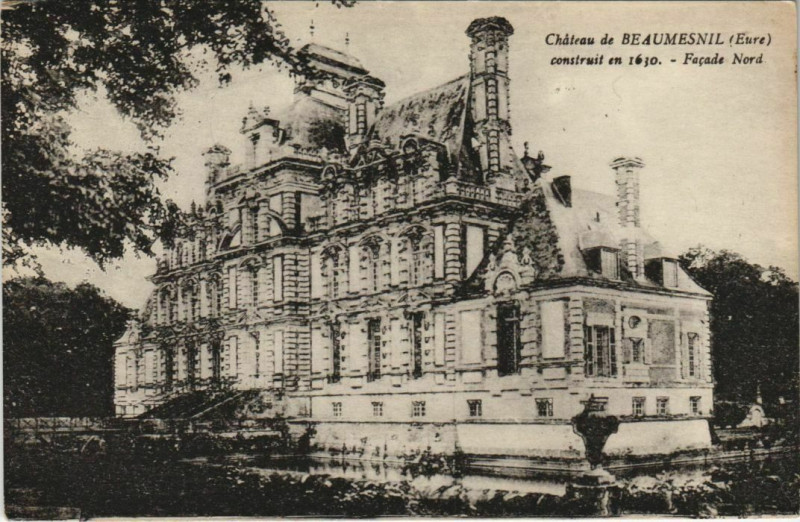 Carte postale ancienne Chateau de Beaumesnil