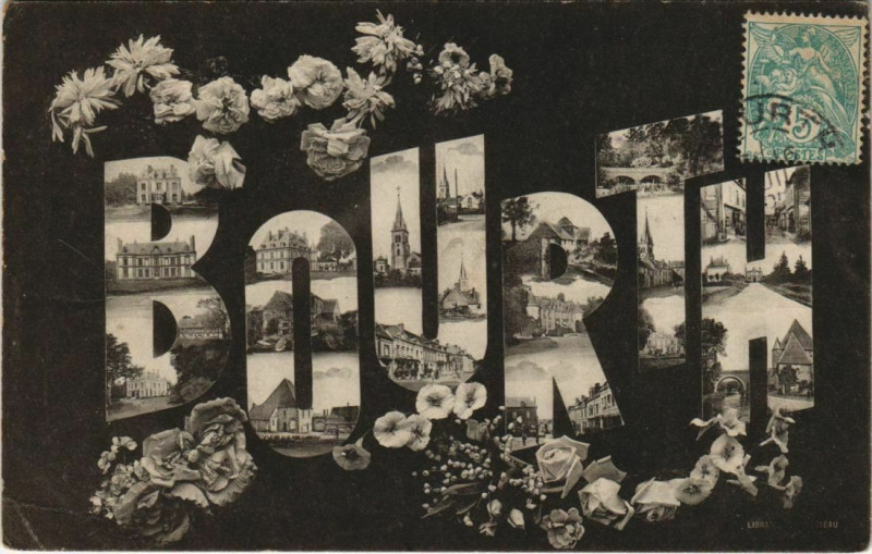 Carte postale ancienne Bourth à Bourth