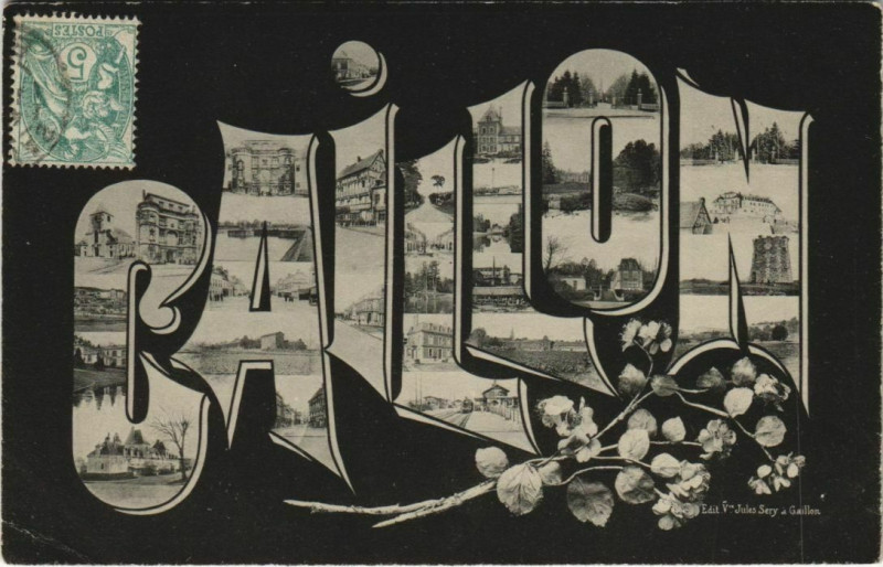 Carte postale ancienne Gaillon à Gaillon