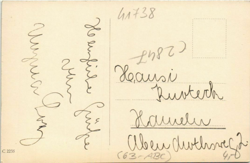 Carte postale ancienne Conches-Place Carnot