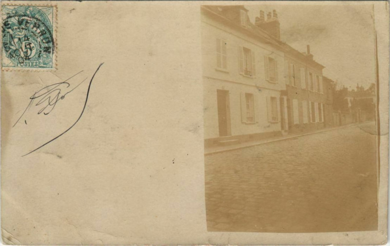 Carte postale ancienne Vernon carte photo à Vernon