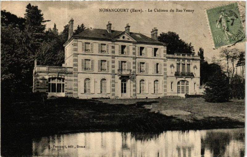 Carte postale ancienne Nonancourt - Le Chateau à Nonancourt