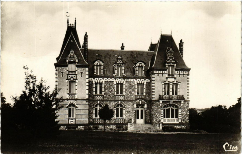 Carte postale ancienne Nonancourt - Chateau de Haut Venay à Nonancourt