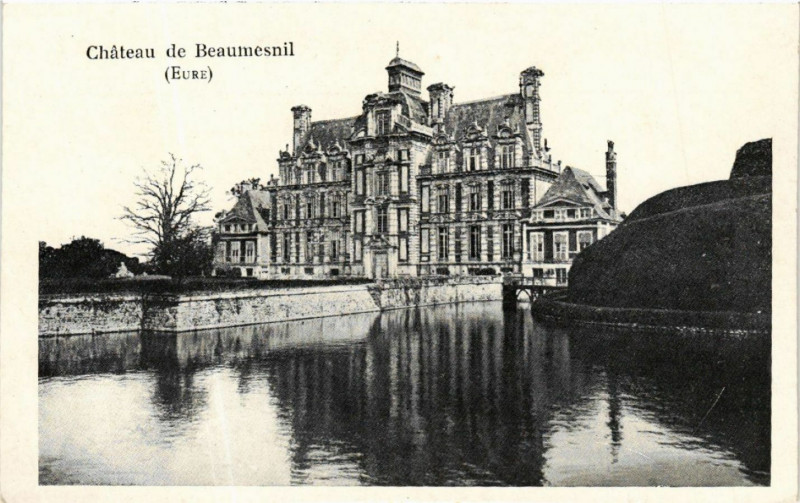 Carte postale ancienne Chateau de Beaumesnil