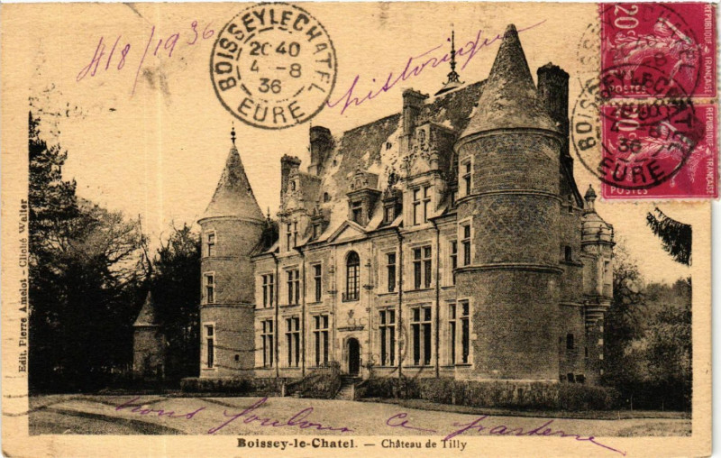 Carte postale ancienne Boissey le Chatel à Boissey-le-Châtel