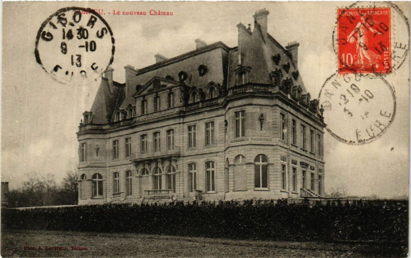 Carte postale ancienne Dangu - Le nouveau Chateau à Dangu