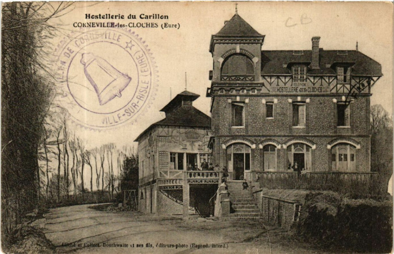 Carte postale ancienne Corneville-les-Cloches