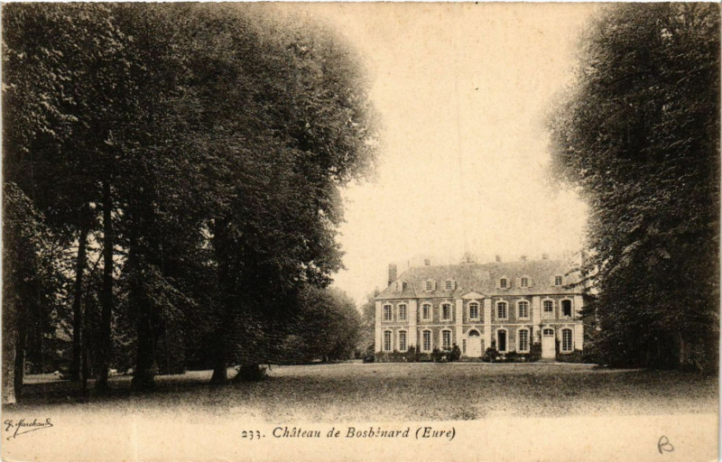 Carte postale ancienne Chateau de Bosbenard