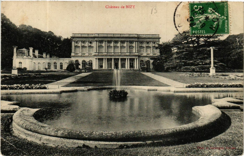 Carte postale ancienne Chateau de Bizy