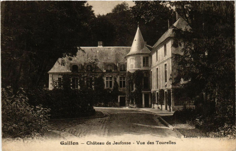 Carte postale ancienne Gaillon - Chateau de Jeufosse à Gaillon