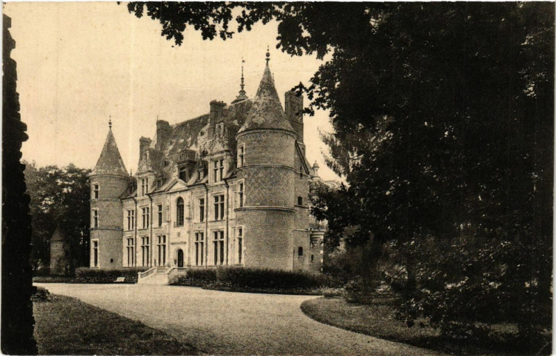 Carte postale ancienne Chateau de Tilly à Tilly