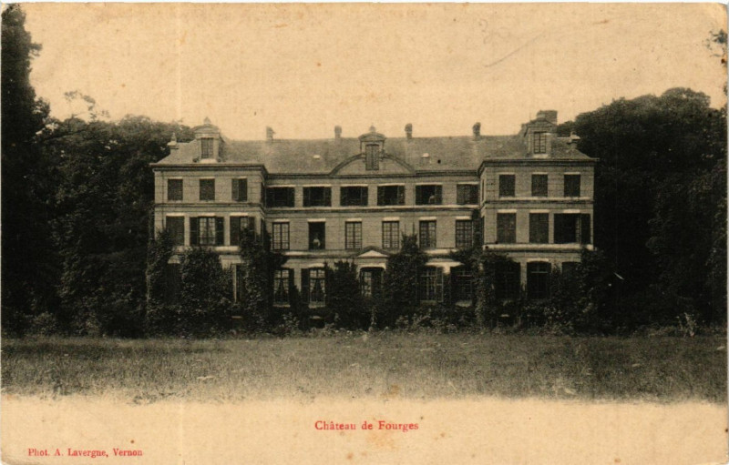 Carte postale ancienne Chateau de Fourges