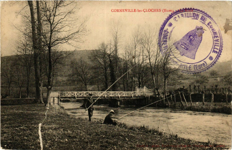 Carte postale ancienne Corneville-les-Cloches
