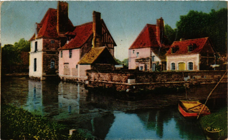 Carte postale ancienne Beaumont-le-Roger - Le Hom à Beaumont-le-Roger