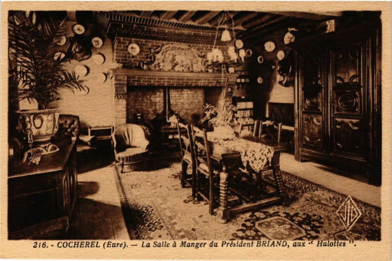 Carte postale ancienne Cocherel - La Briand aux Hulottes