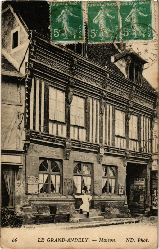Carte postale ancienne Le Grand-Andely - Maison