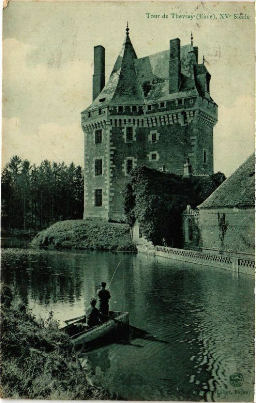Carte postale ancienne Tour de Thervray - Xv Siécle