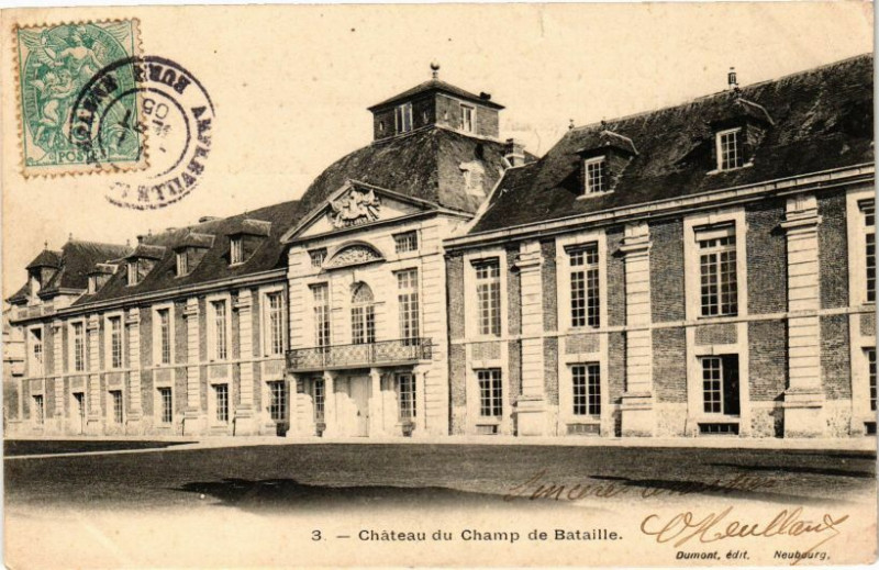 Carte postale ancienne Chateau du Camp de Bataille
