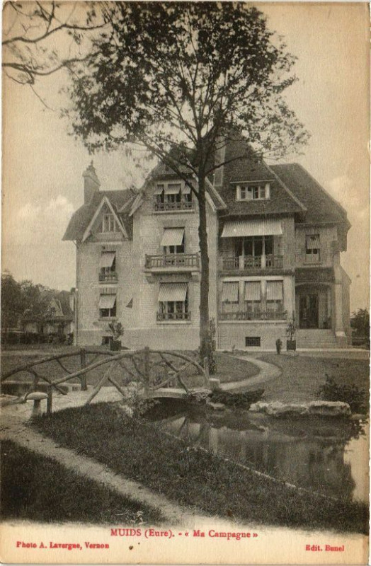 Carte postale ancienne Muids -  Ma Campagne à Muids