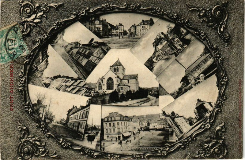 Carte postale ancienne Pont-Audemer à Pont-Audemer