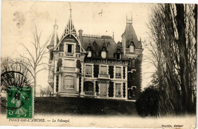 Carte postale ancienne Pont-de-l'Arche - Le Plouzel à Pont-de-l'Arche