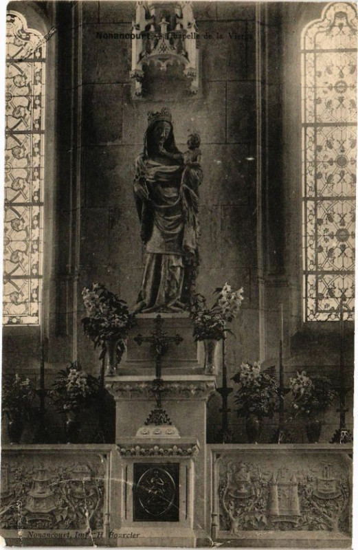 Carte postale ancienne Nonancourt - Chapelle de la Vierge à Nonancourt