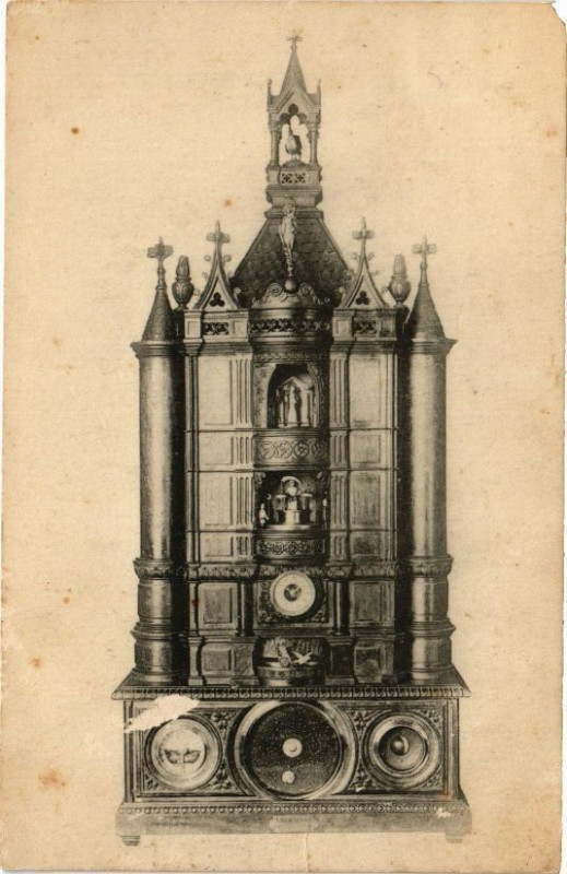 Carte postale ancienne Cette Piéce - Commencés en 1908 terminée 1921 ..