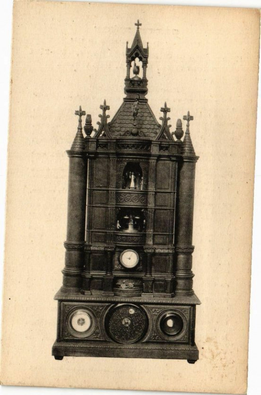 Carte postale ancienne Cette Piéce - Commencés en 1908 terminée 1921 ..