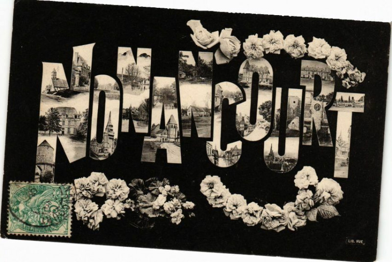 Carte postale ancienne Nonancourt à Nonancourt