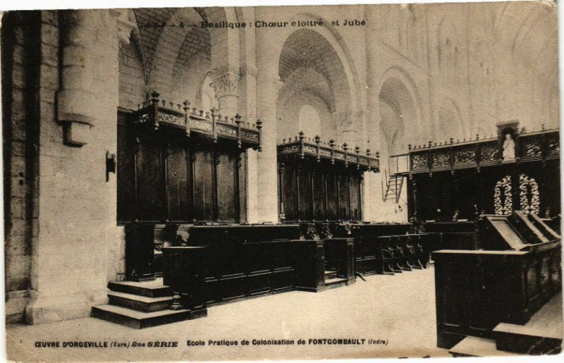 Carte postale ancienne Ceuvre d'Orgeville - 2me Série - Ecole Practique de ..