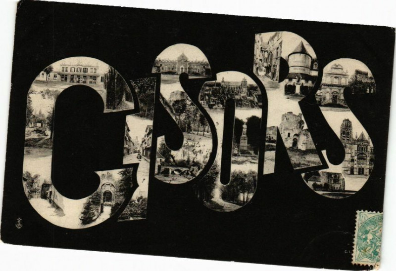 Carte postale ancienne Gisors à Gisors