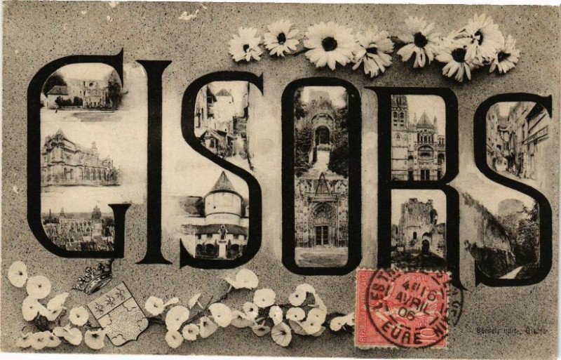 Carte postale ancienne Gisors à Gisors