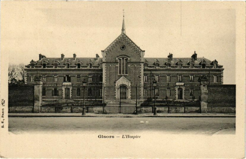 Carte postale ancienne Gisors - L'Hospice à Gisors