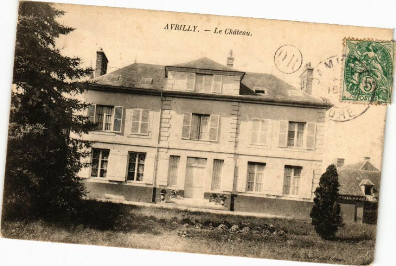 Carte postale ancienne Avrilly - Le Chateau